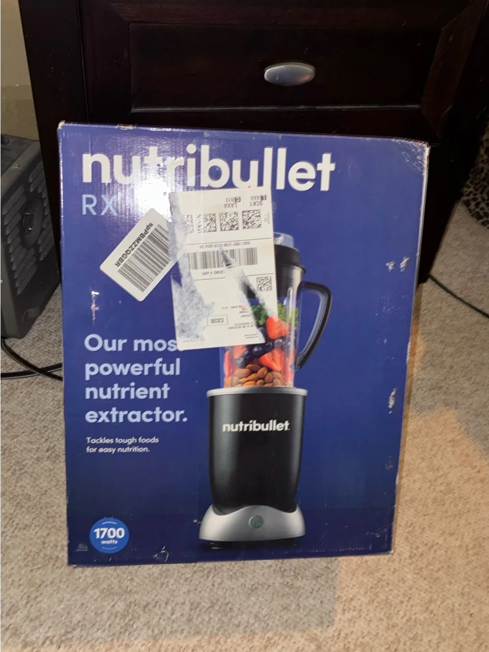 NIB Nutribullet RX Powerful Blender New 1700 watts nutrient extractor NEW